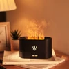Kép 4/4 - Aromaterápiás lánghatású párásító, ultrahangos USB illóolaj diffúzor otthonra, irodába