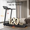 Kép 5/7 - ROBORE P16 összecsukható futópad, 2,5 LE kefe nélküli motor, pulzusmérő, dupla párnázás, 120 kg, pohár- és telefontartó