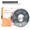 Kép 5/5 - ERYONE Galaxy csillámos PLA nyomtatószál 1kg, csillogó filament 3D nyomtatáshoz - fekete