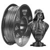 Kép 1/5 - ERYONE Galaxy csillámos PLA nyomtatószál 1kg, csillogó filament 3D nyomtatáshoz - fekete