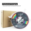 Kép 3/5 - ERYONE Rainbow PLA filament 3D nyomtatóhoz 1,75mm, 0,03mm tűrés, 1kg - Metal Silk Szivárvány