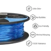 Kép 3/5 - ERYONE TPU nyomtatószál 0,5kg - Átlátszó kék