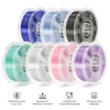 Kép 2/5 - 7kg Mecpow nagysebességű PETG átlátszó filament - 1kg füstszürke/kék/világoskék/cian/átlátszó/lilás/pink