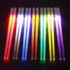 Kép 3/6 - LED világító evőpálcika, kreatív parti asztali fényrudak, ajándék barátoknak - fehér