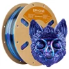 Kép 1/6 - Eryone selyem csavart szivárvány pla filament 1kg – obszidián (fekete&kék&lila)