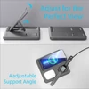 Kép 6/11 - C18 15W 3 az 1-ben összecsukható vezeték nélküli töltőállvány iPhone, Apple Watch, fülhallgatóhoz - fekete