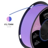 Kép 3/7 - ERYONE Dupla Színű Matt PLA 3D Nyomtató Filament, 1.75mm, 1kg - kék-lila