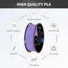 Kép 7/7 - ERYONE Dupla Színű Matt PLA 3D Nyomtató Filament, 1.75mm, 1kg - kék-lila