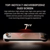 Kép 4/17 - AYN Odin 2 Portal kézi játékkonzol, 7" 1080p 120Hz OLED érintőkijelző, 12GB RAM, 512GB tárhely, 8000mAh, Android 13, WiFi 7, BT 5.3 – Fekete