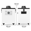 Kép 9/10 - Mecpow P150 150W füstelszívó 3 lépcsős szűréssel + 2 db szűrő