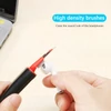 Kép 2/6 - 4 az 1-ben Bluetooth fülhallgatóhoz tisztító toll, teleszkópos billentyűzet kefe, por eltávolító - piros