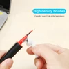 Kép 2/6 - 4 az 1-ben Bluetooth fülhallgató tisztító toll, teleszkópos billentyűzet kefe, por eltávolító - fehér