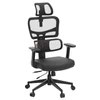 Kép 2/5 - NEWTRAL NT001 ergonomikus szék, adaptív deréktámasz, 3-fokozatú dönthető háttámla, állítható karfa és fejtámla, 5 pozíciós zár, nylon lábkereszt - standard verzió
