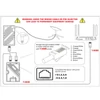 Kép 14/14 - EDUP EP-PW9605 Dishy kábel RJ45 adapter hálózati port konverter Starlinkhez