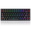 Kép 1/10 - Redragon K629-RGB Phantom mechanikus gamer billentyűzet, 84 gomb, RGB háttérvilágítás, piros switch - fekete