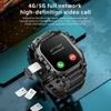 Kép 5/10 - LOKMAT APPLLP 7 MAX okosóra 2,06” AMOLED kijelző, 4G/5G LTE, GPS, pulzusmérés – modern, strapabíró okosóra - Fekete