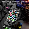 Kép 6/10 - LOKMAT APPLLP 7 MAX okosóra 2,06” AMOLED kijelző, 4G/5G LTE, GPS, pulzusmérés – modern, strapabíró okosóra - Fekete
