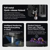 Kép 10/15 - Anycubic Kobra 3 V2 Combo 3D nyomtató + 4kg szivárvány PLA filament – Precíz, színes nyomtatás, profi minőség