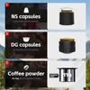 Kép 9/17 - HIBREW H4C hordozható kézi eszpresszókészítő kávégép kempinghez, utazáshoz, otthonra – zöld Explorer