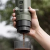 Kép 11/17 - HIBREW H4C hordozható kézi eszpresszókészítő kávégép kempinghez, utazáshoz, otthonra – zöld Explorer