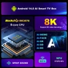 Kép 9/12 - H96 Max M9S Android 14 TV Box – 8GB RAM, 128GB ROM, 8 magos RK3576, 8K AV1, WiFi 6, Bluetooth 5.4, HDMI2.1, USB3.0, gigabites LAN, SPDIF, audio