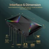 Kép 12/13 - R69 Plus Android 14 TV Box, Allwinner H728, 4GB/64GB, 8K/4K, HDR10, WiFi 6, gigabites LAN, USB3.0, SD kártya bővítés