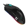 Kép 5/5 - Ajazz AJ390 ultrakönnyű optikai vezetékes egér, RGB világítás, 16000 DPI, 7 gomb, lyukacsos kialakítás