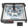 Kép 4/13 - Mecpow X5 Pro lézergravírozó és vágógép, 33W lézererő, automata légsegéd, 0,08x0,1 mm pontméret, 28000 mm/perc sebesség, vészleállítás, lángérzékelő