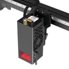 Kép 9/13 - Mecpow X5 Pro lézergravírozó és vágógép, 33W lézererő, automata légsegéd, 0,08x0,1 mm pontméret, 28000 mm/perc sebesség, vészleállítás, lángérzékelő