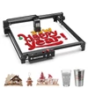 Kép 13/13 - Mecpow X5 Pro lézergravírozó és vágógép, 33W lézererő, automata légsegéd, 0,08x0,1 mm pontméret, 28000 mm/perc sebesség, vészleállítás, lángérzékelő