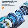 Kép 7/8 - Buture VC60 vezeték nélküli porszívó, 450W, 38 kPa erős szívóerő, 55 perc üzemidő, otthoni padló, szőnyeg és autótisztításhoz