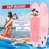 Kép 2/6 - FunWater SUPFW37B stand up paddle board 335x84x15 cm – könnyű, stabil vízi evezős deszka 165 kg teherbírással, sokoldalú paddle boardozáshoz
