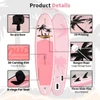 Kép 3/6 - FunWater SUPFW37B stand up paddle board 335x84x15 cm – könnyű, stabil vízi evezős deszka 165 kg teherbírással, sokoldalú paddle boardozáshoz