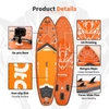 Kép 3/6 - FunWater SUPFW50A stand up paddle board 350x90x15 cm – könnyű, stabil vízi evezős deszka, 200 kg teherbírással, ideális paddle boardozáshoz