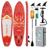 Kép 1/6 - FunWater SUPFW50C stand up paddle board 350x90x15 cm – könnyű, stabil vízi evezős deszka, 200 kg teherbírással, tökéletes paddle boardozáshoz