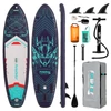 Kép 1/6 - FunWater SUPFW50B stand up paddle board 350x90x15 cm – könnyű, stabil evezős deszka vízi sporthoz, max 150 kg teherbírással