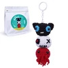 Kép 1/7 - NestledCrafts Halloween horgolókészlet kezdőknek, amigurumi kötőkészlet lépésről lépésre videó útmutatóval – SpookPals