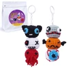 Kép 1/7 - NestledCrafts Halloween horgolókészlet kezdőknek, amigurumi kötőkészlet lépésről lépésre videó útmutatóval – SpookBuds