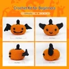 Kép 4/7 - NestledCrafts halloween horgolókészlet kezdőknek, amigurumi kötőkészlet lépésről-lépésre videó útmutatóval – Tökök