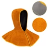 Kép 4/9 - Mecpow 45 cm bőr hegesztő kapucni + 40 cm hőálló hegesztőkesztyűk