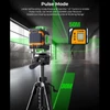 Kép 9/10 - CIGMAN CM-S02 4x360° 16-vonalas lézer szintező, APP vezérlés, LCD kijelző, 40 órás üzemidő