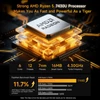 Kép 7/10 - BMAX B7A Pro Mini PC, Ryzen 5 7430U, 16GB RAM, 512GB SSD, 4K Tripla kijelző, WiFi 6, Bluetooth 5.2
