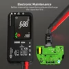 Kép 6/7 - BSIDE S30 digitális multiméter infravörös hőmérővel, True RMS, 9999 számlálás, tölthető - zöld