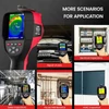 Kép 3/5 - KAIWEETS KTI-W01 hőkamera, 256x192 IR, -20°C–450°C, 3,5" LCD, tölthető, könnyű – HVAC, elektromos, DIY