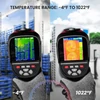 Kép 5/5 - KAIWEETS KTI-W01 hőkamera, 256x192 IR, -20°C–450°C, 3,5" LCD, tölthető, könnyű – HVAC, elektromos, DIY