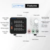 Kép 5/6 - WANPTEK TPS3010 állítható DC tápegység, 30V 10A, USB-C gyors töltés, 4-jegyű kijelző, alacsony zaj - fehér