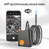 Kép 2/5 - ANESOK W200 WiFi endoszkóp, 2K kamera, 1080P HD, 4 óra üzemidő, 8 LED, IP67 vízálló, 1m kábel, hordozható vizsgálókamera