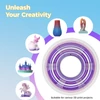 Kép 4/5 - Mecpow PLA 3D nyomtató szál, 1 kg – Rainbow színű, minőségi filament