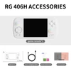 Kép 2/9 - ANBERNIC RG406H játékkonzol, 4" IPS, 8 magos, 8GB RAM, 128GB tárhely, 4000+ játék, Android 13 - Fehér, 128GB TF kártya