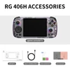 Kép 2/8 - ANBERNIC RG406H játékkonzol, 4" IPS, 8 magos, 8GB RAM, 128GB tárhely, 4000+ játék, Android 13 - Lila, 128GB TF kártya